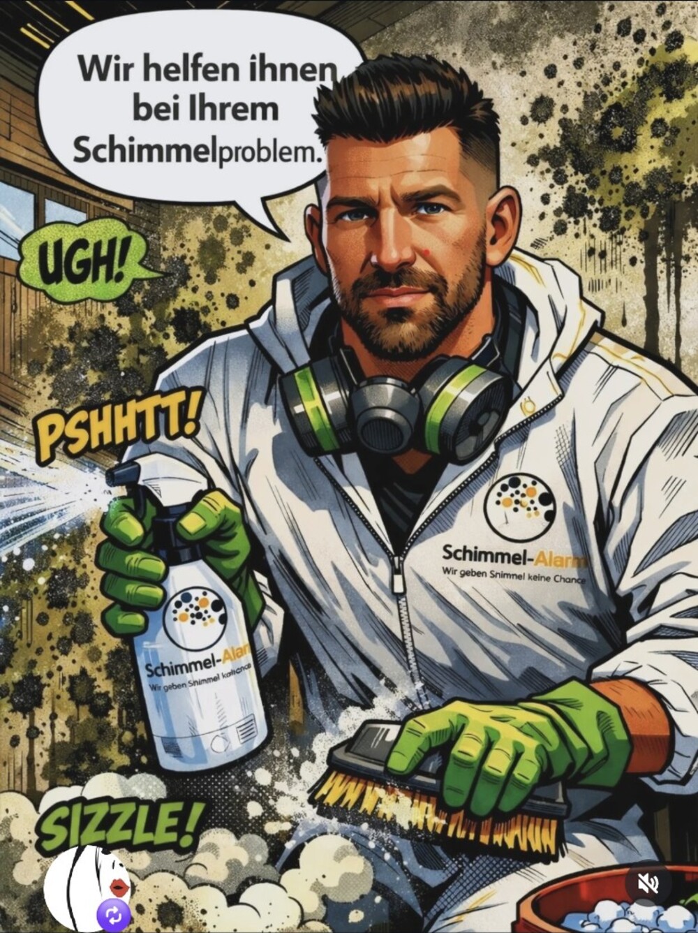 Schimmel-Alarm Graz hilft bei Schimmelproblemen und Schimmelsanierung