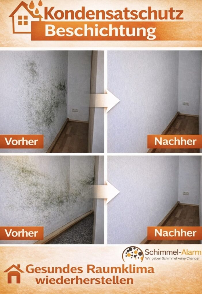 Kondensatschutz-Beschichtung zur nachhaltigen Schimmelprävention